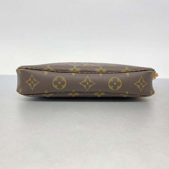 LOUIS VUITTON Brown Monogram Pochette Pouch - Picture 3 of 10